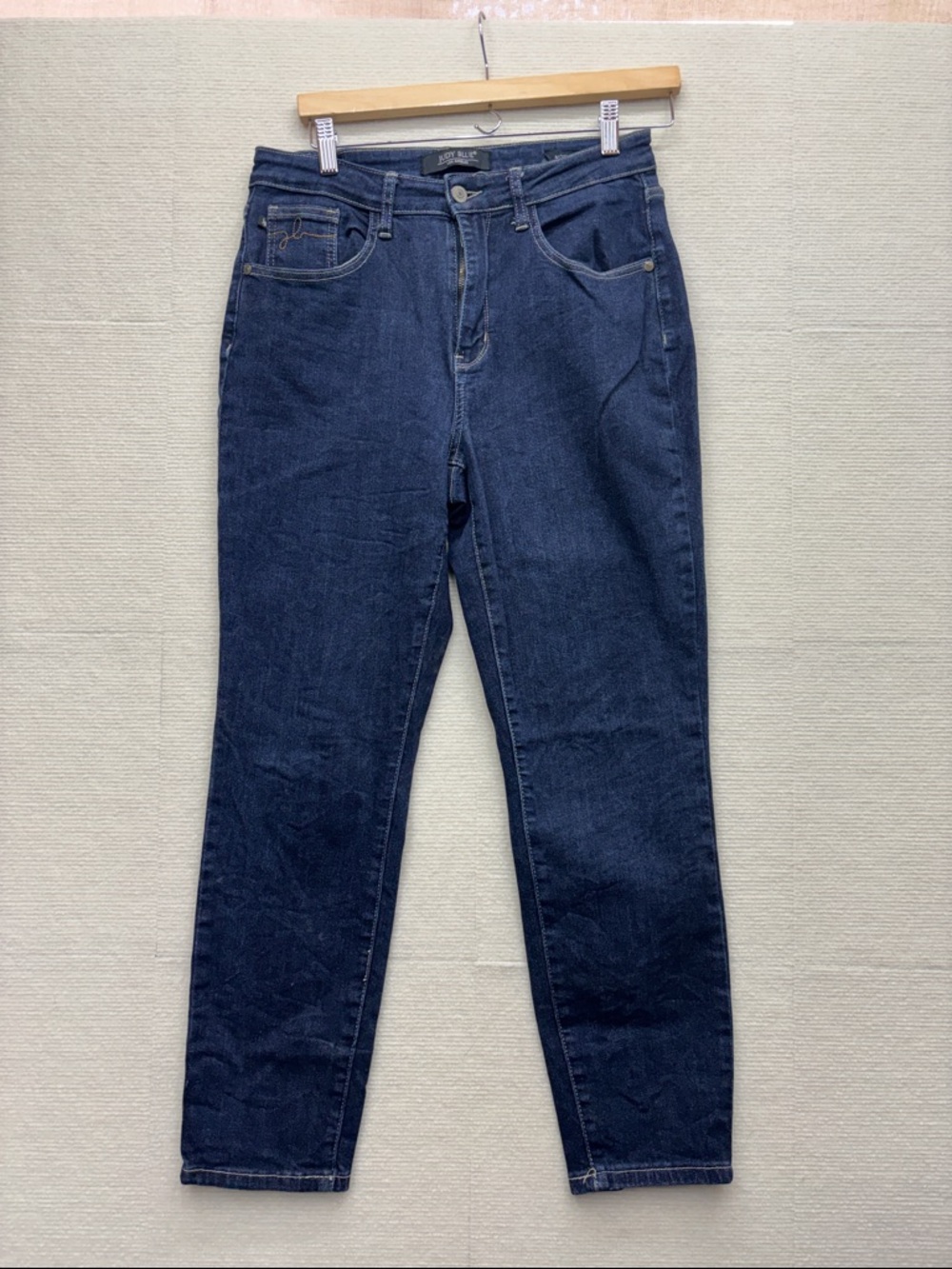Judy Blue | mom Jean 7/28 7 28 Jeans - Dark Wash Blue